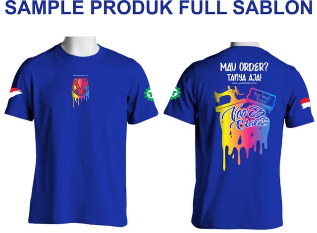 catton combed 30s full sablon